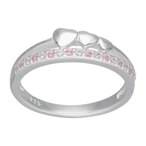 Anillo Corazones Circones Rosa Francia