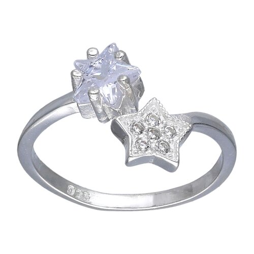Anillo Ajustable Estrellas Circones