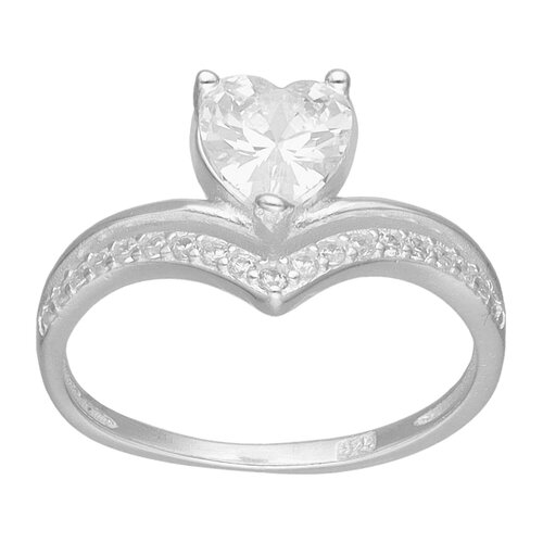 Anillo del Deseo Corazón Circón