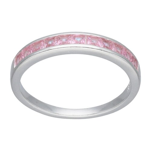 Anillo Cintillo Circones Rosa Francia