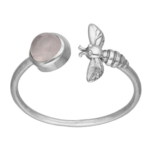 Anillo Abeja Cuarzo