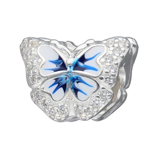 Colgante Charm Separador Mariposa Esmaltada Circones