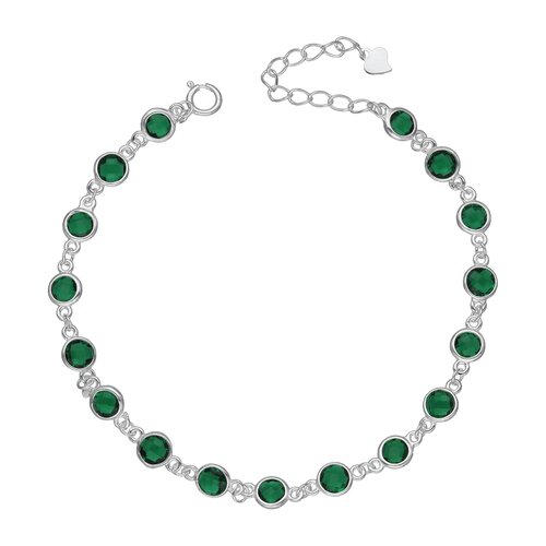 Pulsera Cristales Hecho con Swarovski® Verde