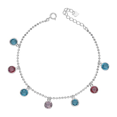 Pulsera Cristales Hecho con Swarovski® Multicolor