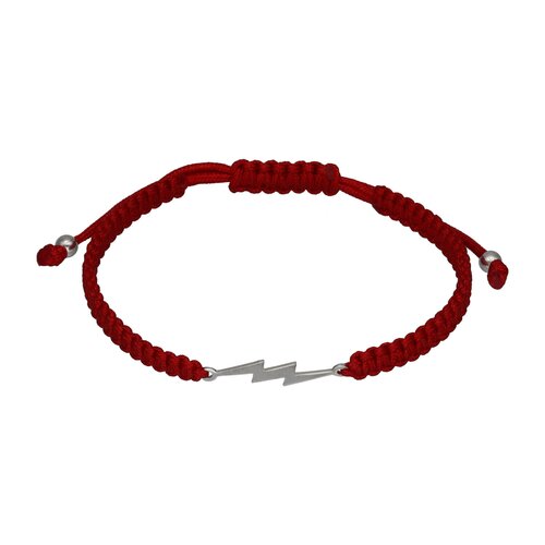 Pulsera Hilo Rojo Ajustable Rayo