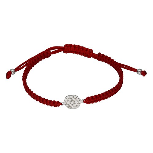 Pulsera Hilo Rojo Ajustable Mandala