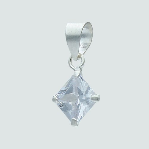 Colgante Circón 6x6 mm