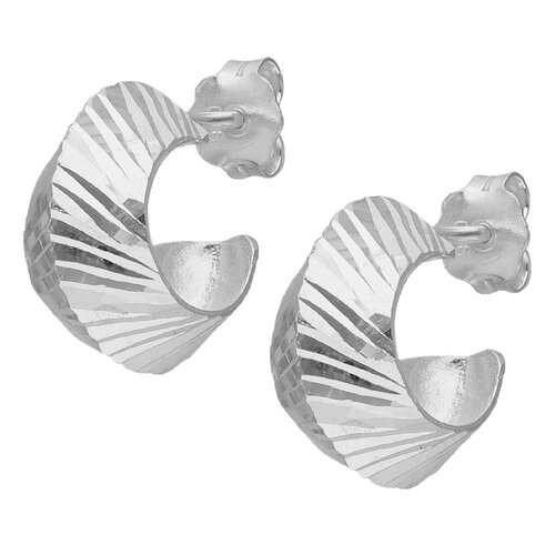 Semi Argolla Facetada 15 mm