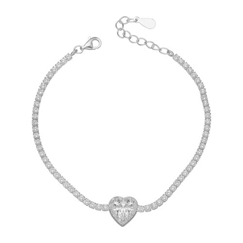 Pulsera Corazón Circones Tenis