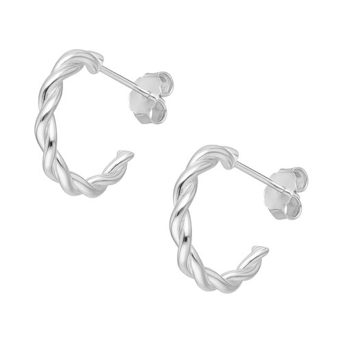 Semi Argolla Entorchada 15 mm