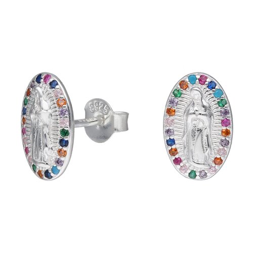 Aro Virgen de Guadalupe Circones Multicolor