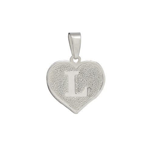 Colgante Corazón Letra L