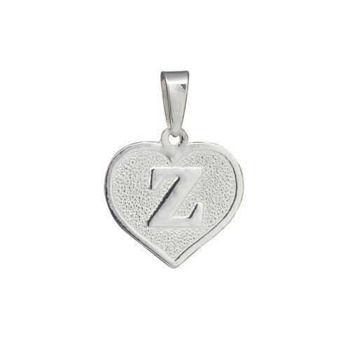 Colgante Corazón Letra Z