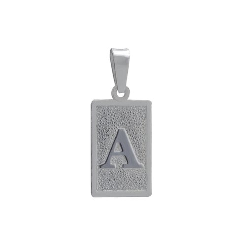 Colgante Placa Letra A