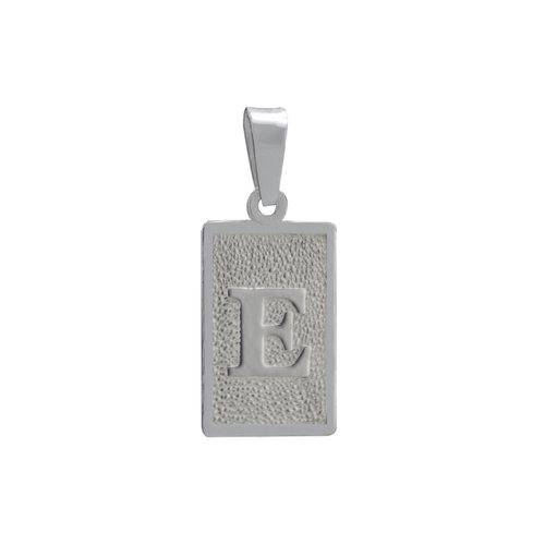 Colgante Placa Letra E