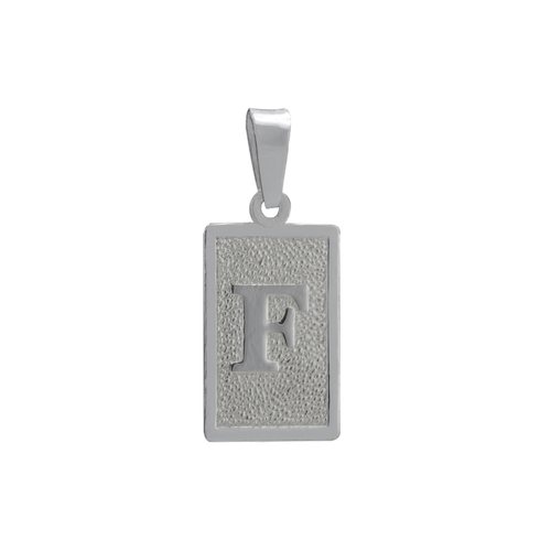 Colgante Placa Letra F