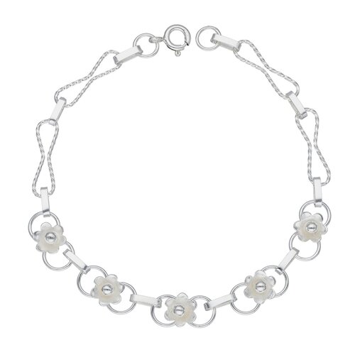 Pulsera Flores Infinitos Entorchados