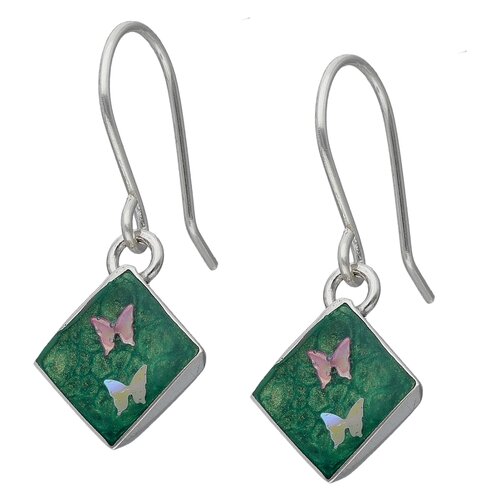 Aro Rombo Mariposas Metalizado Multicolor