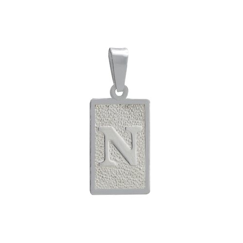 Colgante Placa Letra N