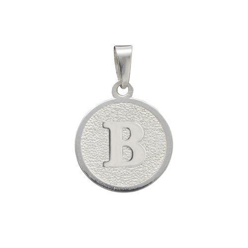 Colgante Circular Letra B