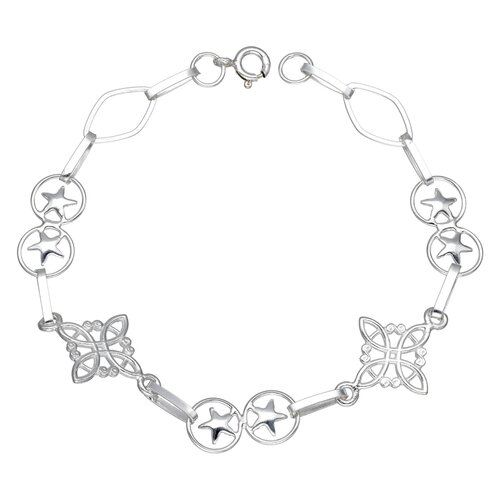 Pulsera Nudo de Brujas Estrellas