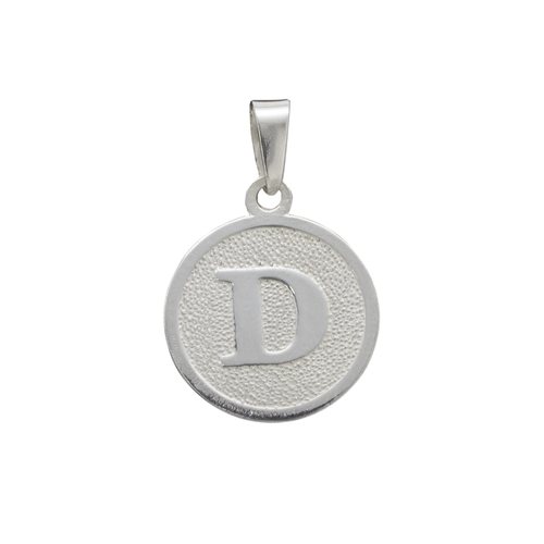 Colgante Circular Letra D