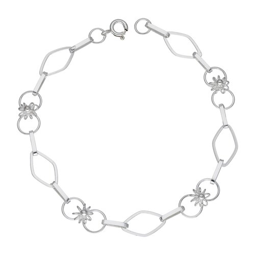 Pulsera Flores Rombos