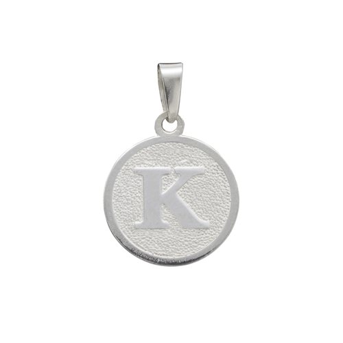Colgante Circular Letra K