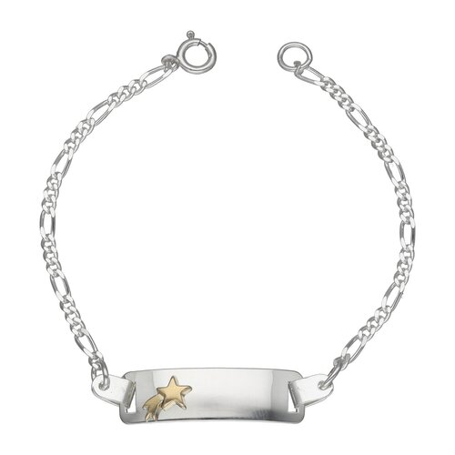 Pulsera Piocha Estrella Fugaz en Oro 15 cm