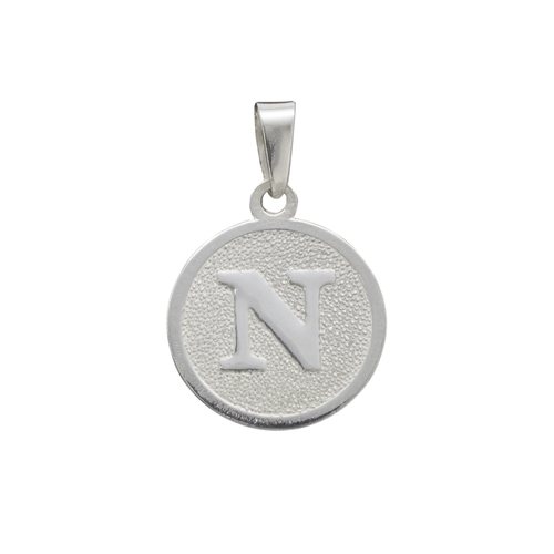 Colgante Circular Letra N