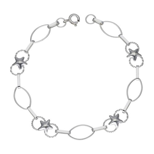Pulsera Estrellas Círculos Entorchados
