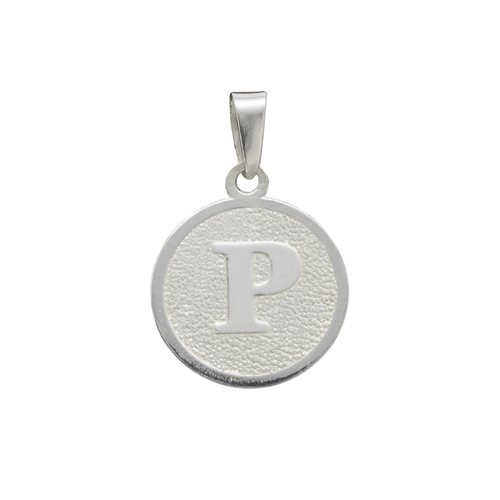Colgante Circular Letra P