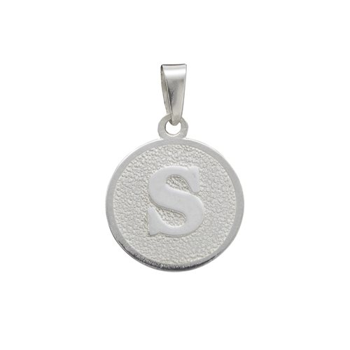 Colgante Circular Letra S