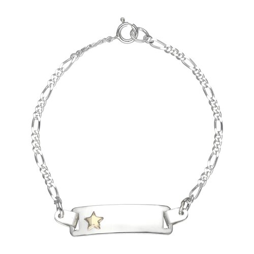 Pulsera Piocha Estrella en Oro 15 cm