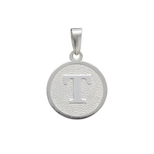Colgante Circular Letra T