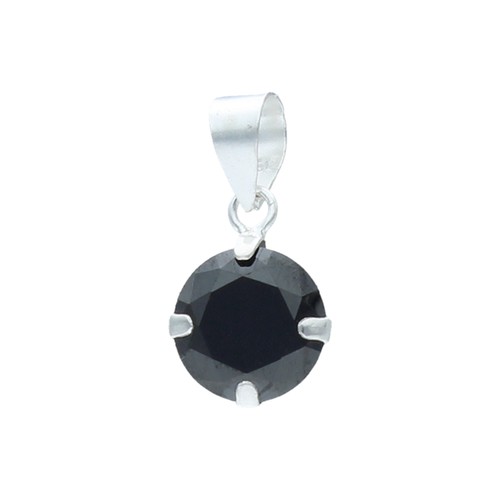 Colgante Circón Onix 8 mm