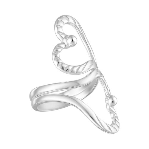 Anillo Ajustable Corazones Facetados