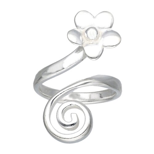 Anillo Flor Espiral