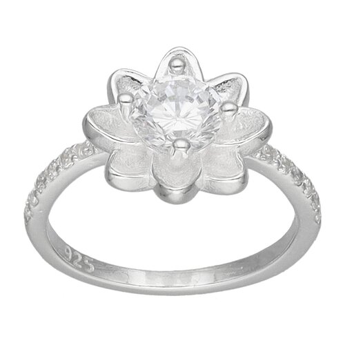 Anillo Flor Circón