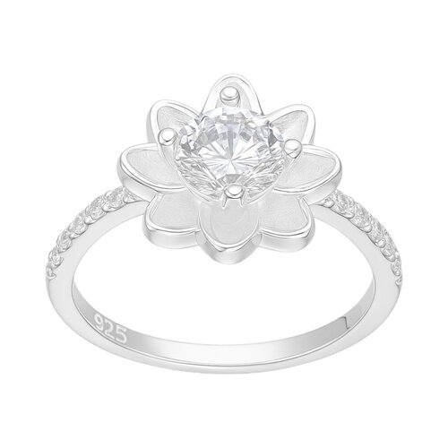 Anillo Flor Circón