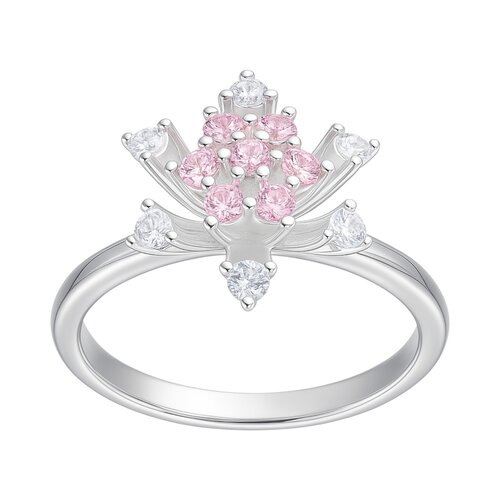 Anillo Flor Circones Rosa Francia