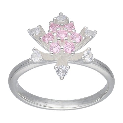 Anillo Flor Circones Rosa Francia