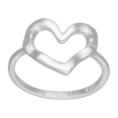 Anillo Corazón Martillado