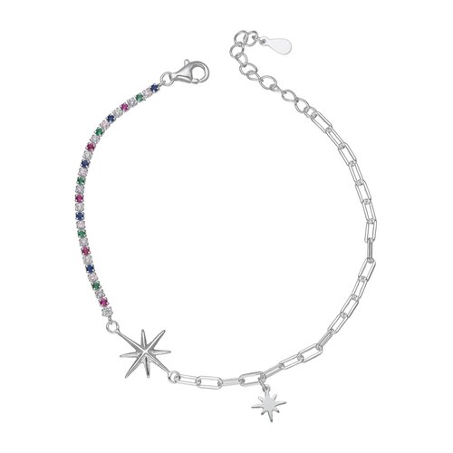 Pulsera Desigual Estrella Fugaz Circones Tenis Multicolor