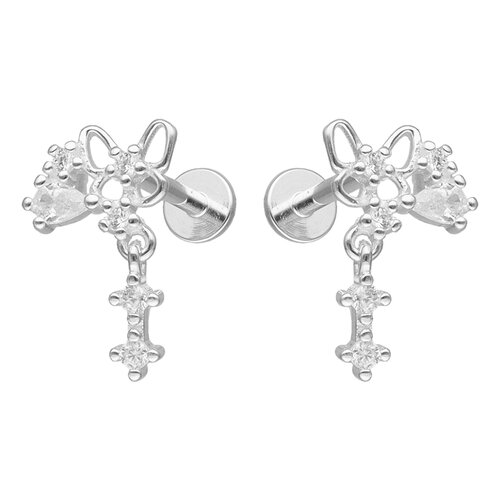 Piercing Flat Mariposa Circones