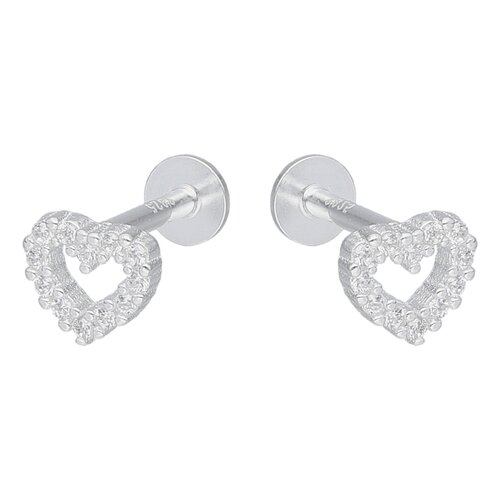 Piercing Flat Corazón Circones