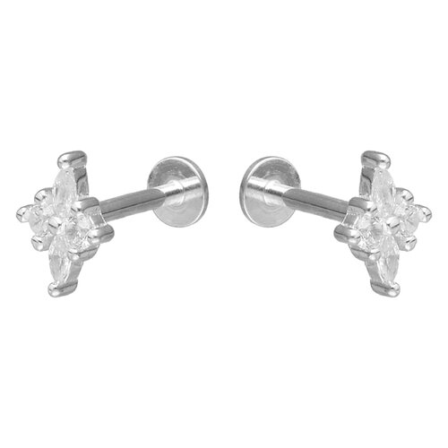 Piercing Flat Flor Circones