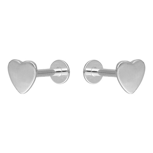 Piercing Flat Corazón