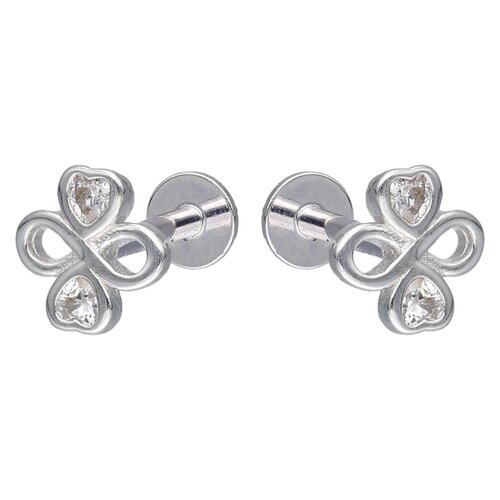 Piercing Flat Infinito Corazones Circones