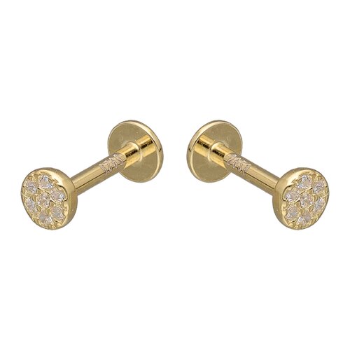 Piercing Flat Circones 4 mm